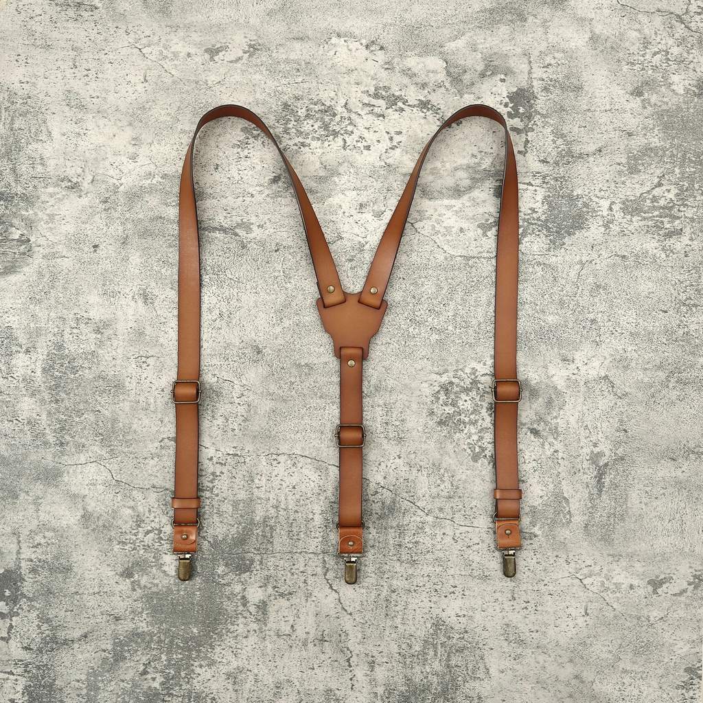 Groomsmen Gifts, Leather Suspenders Men, Groomsmen Suspenders, Wedding Suspenders