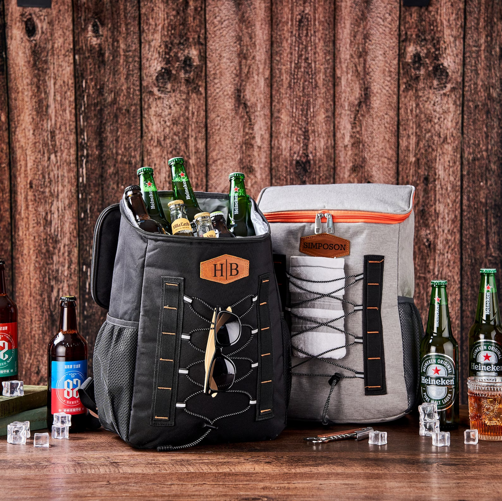 Groomsmen Gift, Personalized Gifts for Men, Custom Bridesmaid Cooler, Golf Beer Cooler, Lunch Cooler Backpack