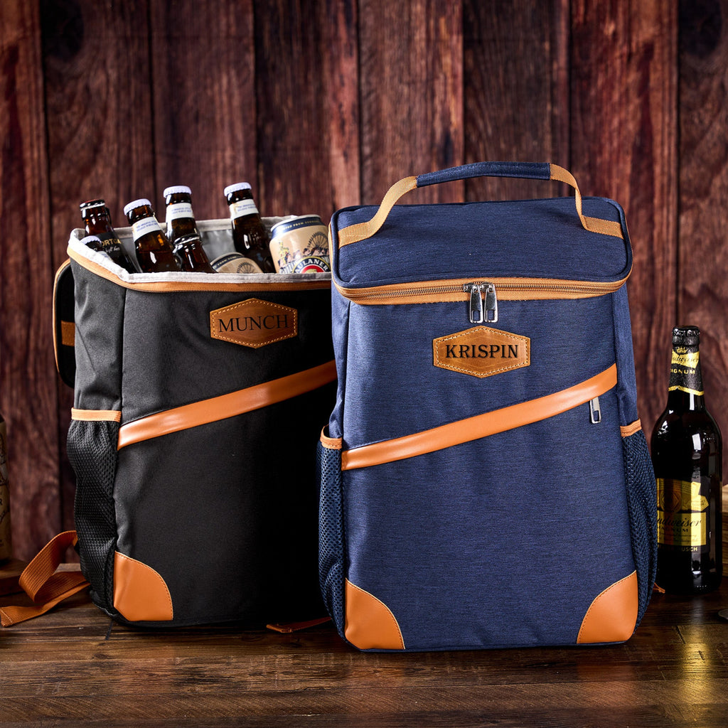 Personalized Beer Cooler Backpack, Groomsmen Gift Personalized, Outdoor Picnic Cooler Backpack, Father’s Day Gift