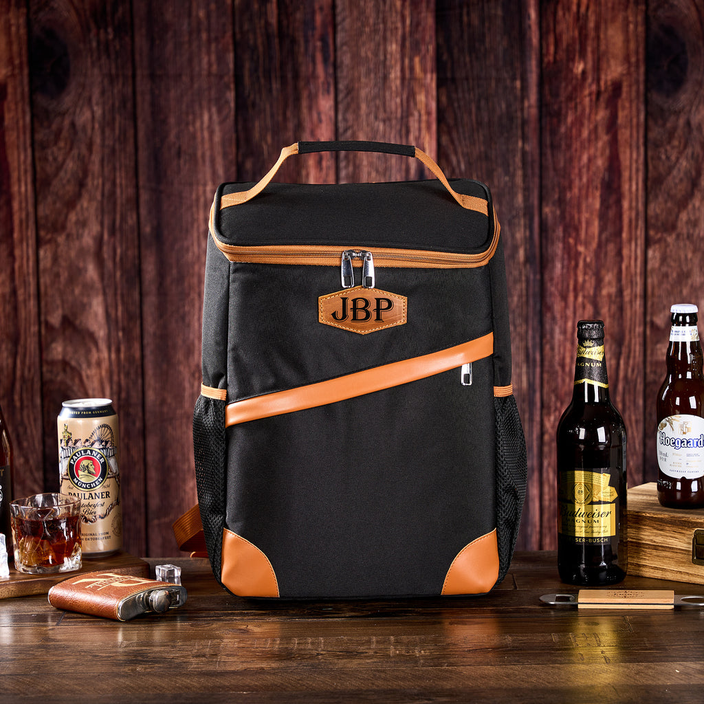 Personalized Beer Cooler Backpack, Groomsmen Gift Personalized, Outdoor Picnic Cooler Backpack, Father’s Day Gift