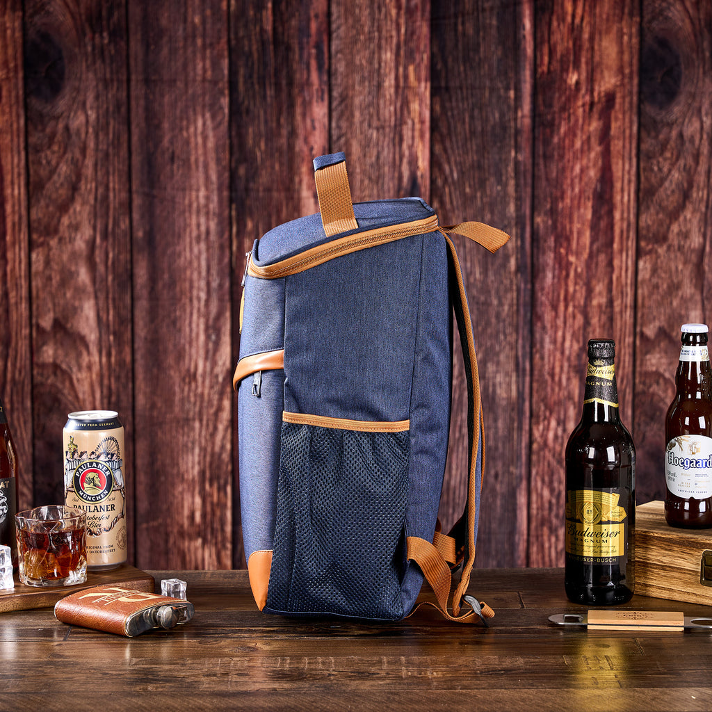 Personalized Beer Cooler Backpack, Groomsmen Gift Personalized, Outdoor Picnic Cooler Backpack, Father’s Day Gift