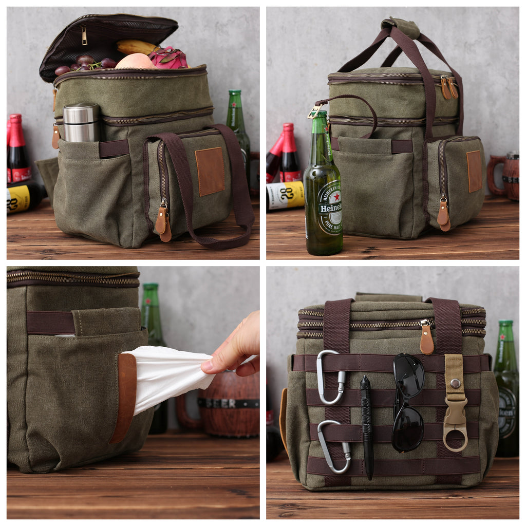 Personalized Cooler Bag, Gift for Dad, Groomsmen Gift, Golf Cooler, Lunch Cooler Bag, Outdoor Cooler Bag