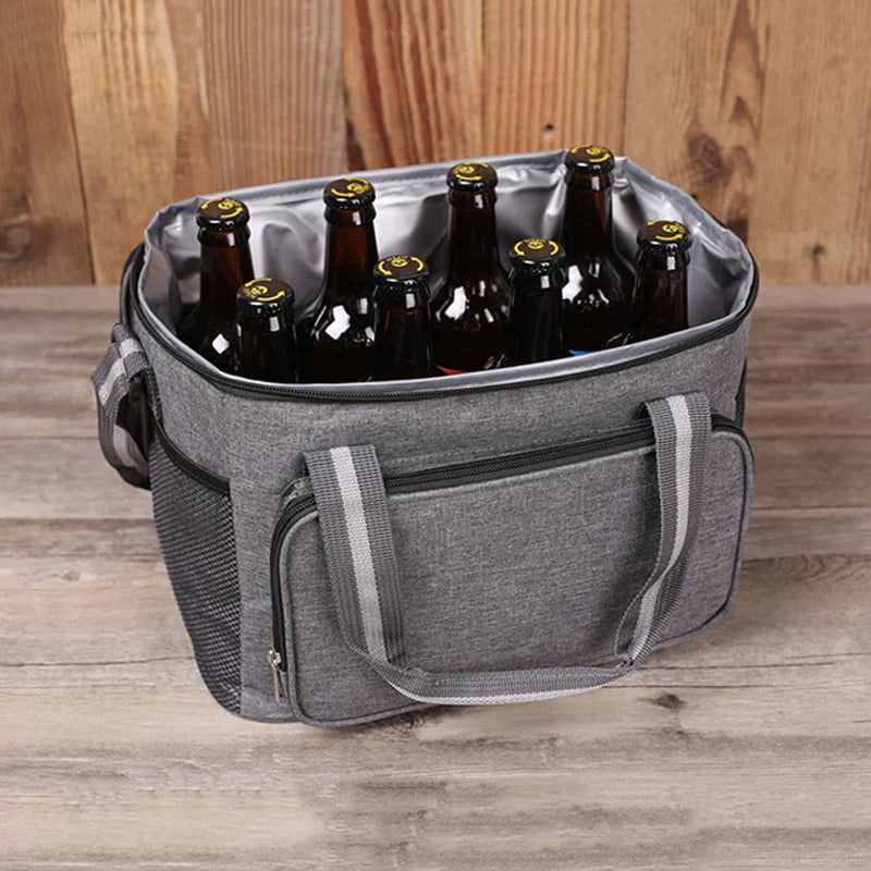 Personalized Beer Cooler Bag, Groomsmen Gift, Monogrammed Insulated Cooler Bag, Custom Gift for Men