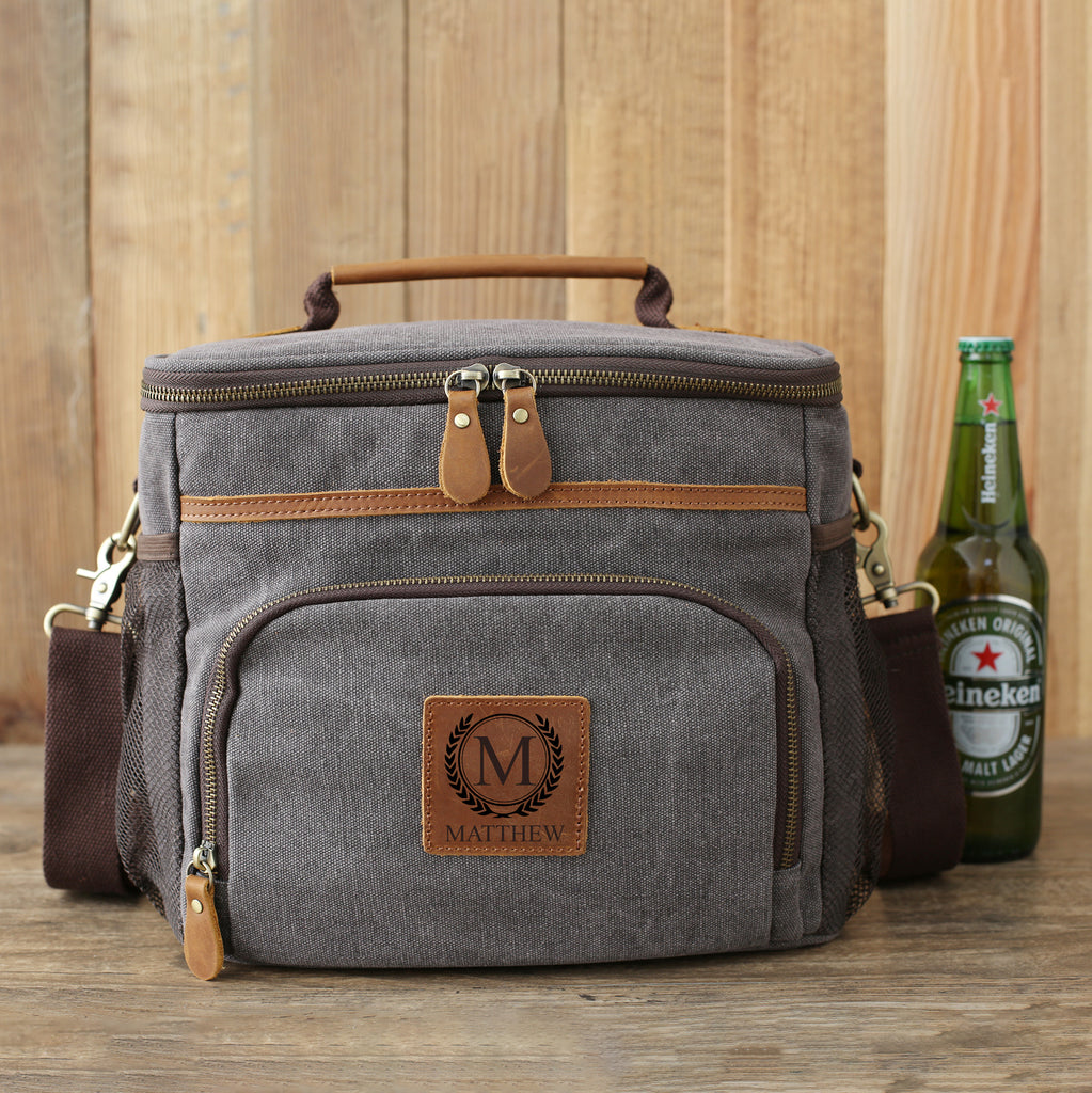 Personalized Groomsmen Gift, Groomsmen Cooler Bag, Beer Cooler Bag with Bottle Opener