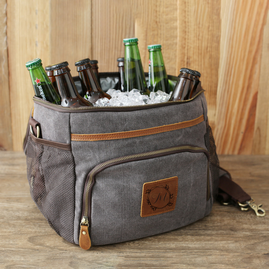 Personalized Groomsmen Gift, Groomsmen Cooler Bag, Beer Cooler Bag with Bottle Opener