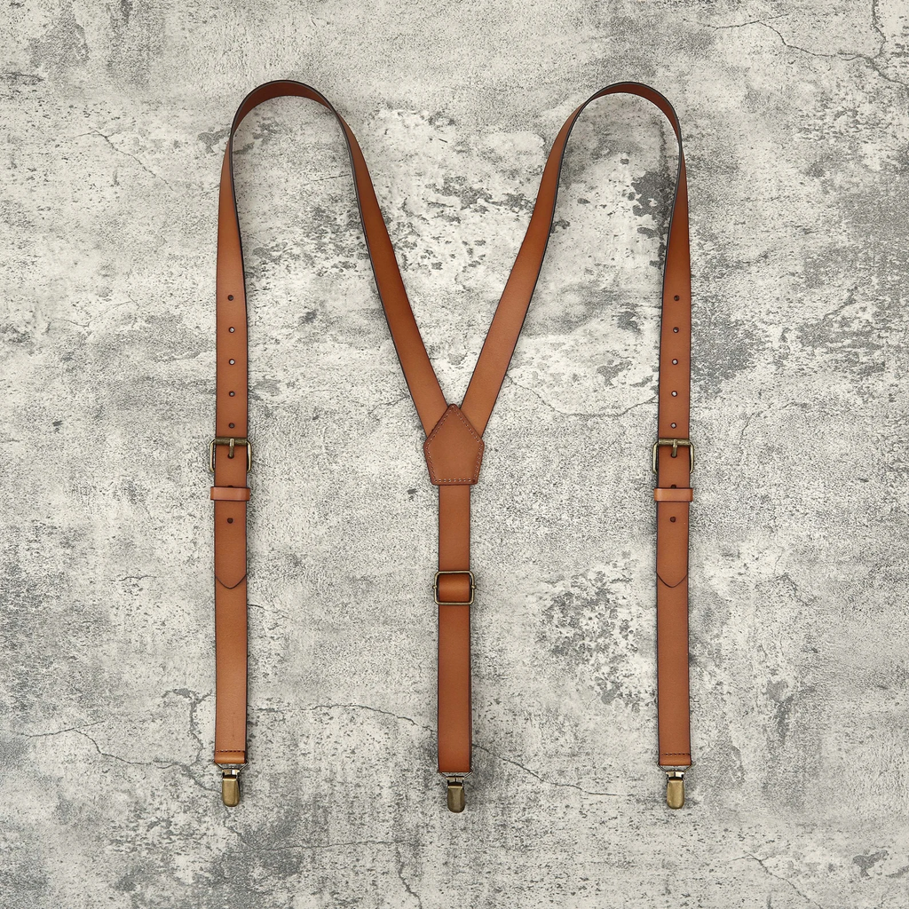 Personalized Leather Suspenders Groomsmen Gifts Groomsmen Suspenders Wedding Suspenders