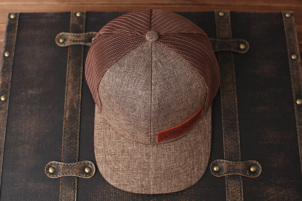 Personalized Trucker Hat for Groomsmen, Groom, Best Man, Custom Hats for Men, Baseball Cap, Golf Hat