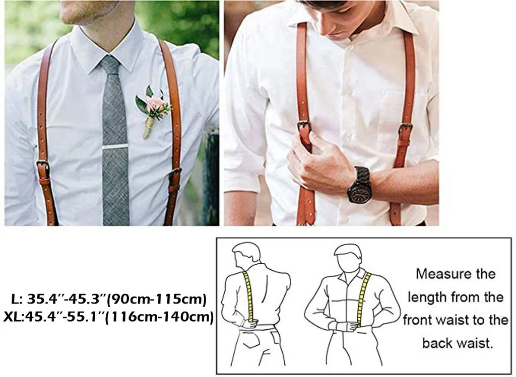 Groomsmen Gifts, Leather Suspenders Men, Groomsmen Suspenders, Wedding Suspenders