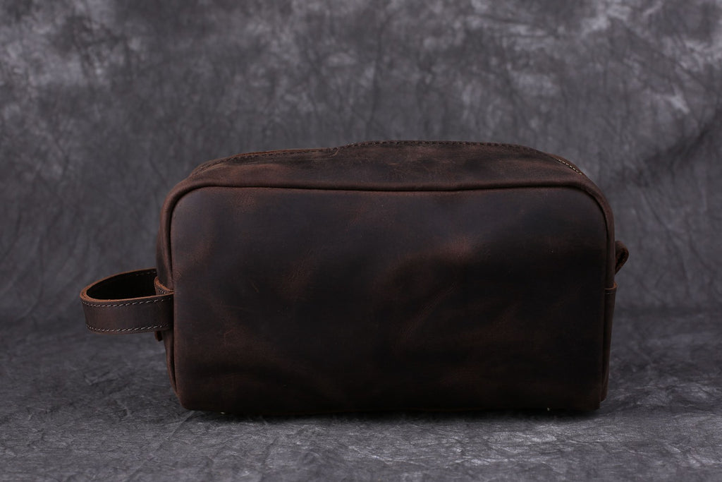 Groomsmen Gifts Personalized Leather Dopp Kit Toiletry Bag Groomsman Gifts Best Man Gifts